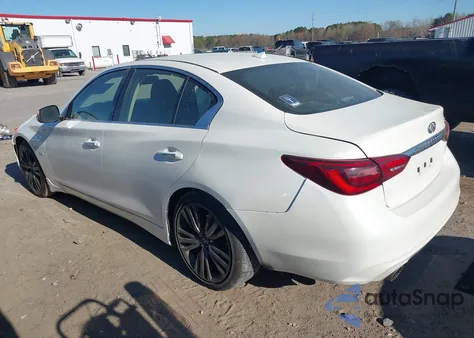 2018 Infiniti Q50 3.0T Luxe из США, поврежденный, VIN JN1EV7AP1JM361956